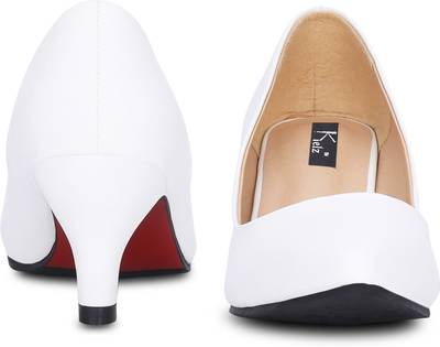 Kielz Women White Heels