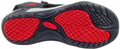 RTS Men Black/Red Sandals