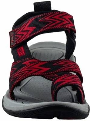 RTS Men Black/Red Sandals
