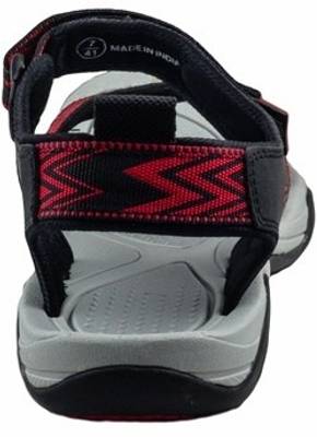 RTS Men Black/Red Sandals