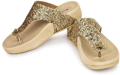 

Bruno Manetti Women Gold Wedges