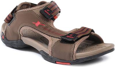 Sparx Men Black Sandals