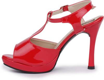 Sapatos Women ST-148-Red Heels