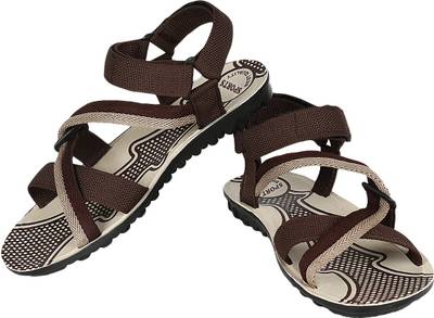 Oricum Men Blue &amp; Grey Sandals