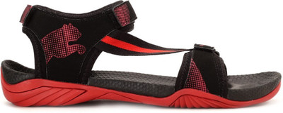 

Puma Men black-high risk red Sports Sandals