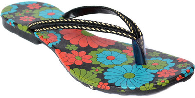

Indirang Women Green Flats