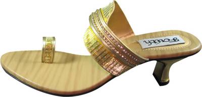 Faith Women Gold Heels