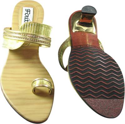 Faith Women Gold Heels