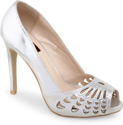 

Shuz Touch Women SILVER Heels
