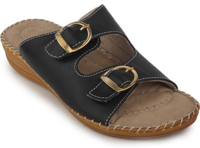 

Metrogue Women Black Flats
