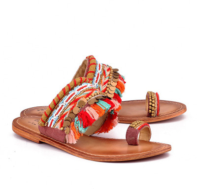 

Naughty Walk Women Brown Flats