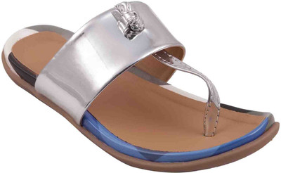 

Adorn Women Silver Flats
