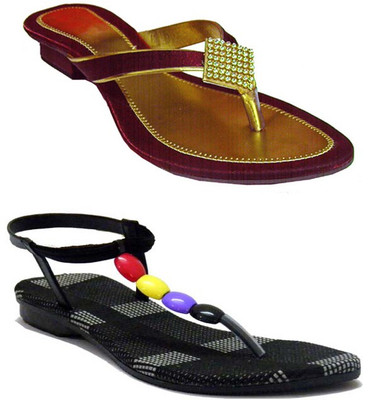 

Indirang Women Multicolor Flats