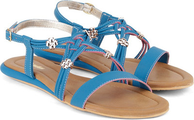 

Bata Women Blue Flats