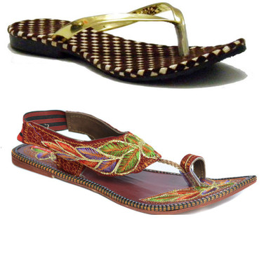 

Indirang Women Multicolor Flats