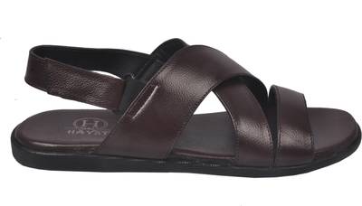 Hayst Men Black Sandals