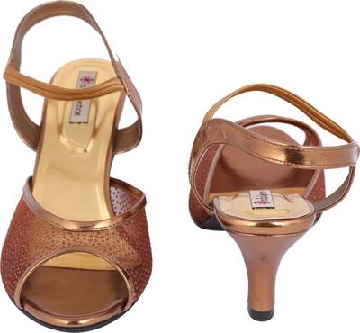 Indulgence Women Antiquegold Heels