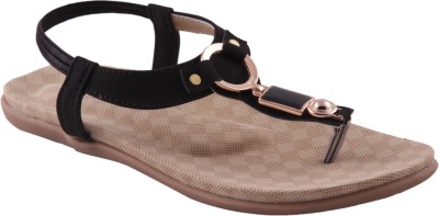 

Adorn Women Black, Beige Flats