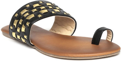 

Addons Women Black Flats