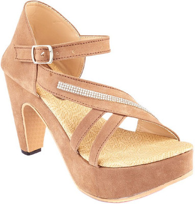 

Dolphin Miles Women Tan Heels
