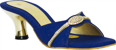 

With The Fashion Women BLUE Heels