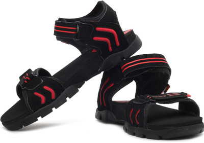 25 OFF on SPARX Sparx Men SS 106 Black Red Floater Sandals Men Red Black Sports Sandals on Flipkart PaisaWapas
