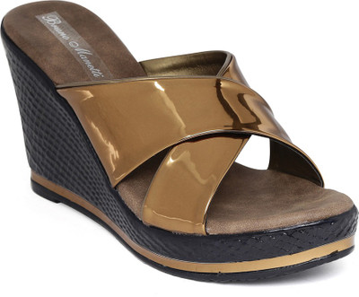 

Bruno Manetti Women Grey Wedges