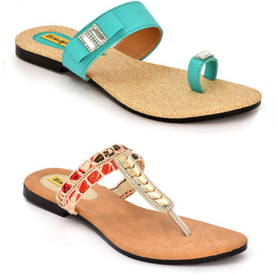 

Indirang Women Multicolor Flats