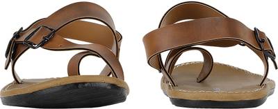 Kraasa Men Tan Sandals
