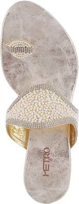 Metro Women 15,Gold Heels