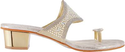 Metro Women 15,Gold Heels