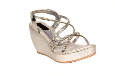 

Bora Bora Women Silver Wedges