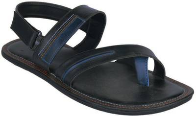 Khadim's Men Black Sandals