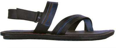 Khadim's Men Black Sandals