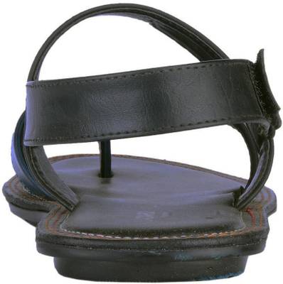 Khadim's Men Black Sandals