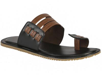 

Shoe Bazar Men Black Sandals