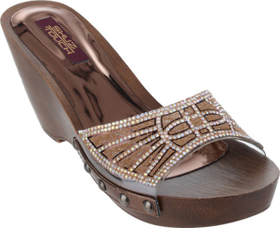 

Shuz Touch Women BROWN Wedges