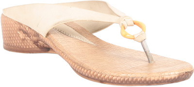 

Adorn Women Beige Wedges