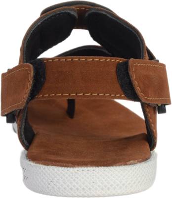 Shoegaro Men Tan Sandals
