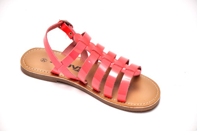 40% OFF on Shuvs Girls Sports Sandals(Pink)
