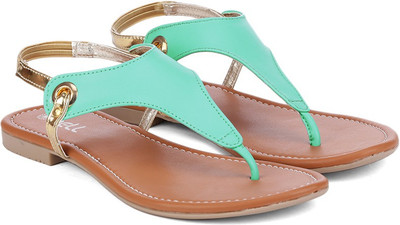

Nell Women SEA-GREEN Flats