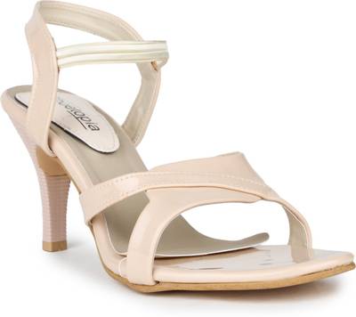 Shoetopia Women White Heels