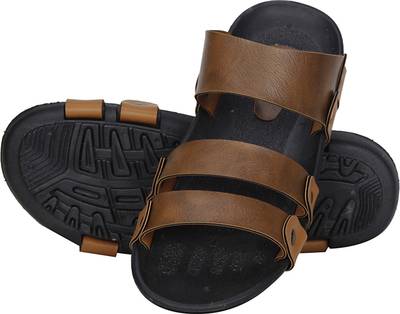 Kraasa Men Camel Sandals
