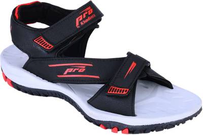 Khadim's Men Black Sandals