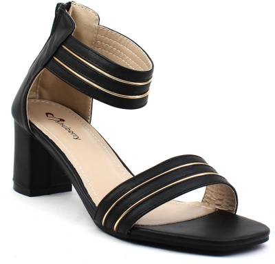 Shuberry Women Black Heels