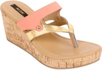 Aribas Women Gold Heels