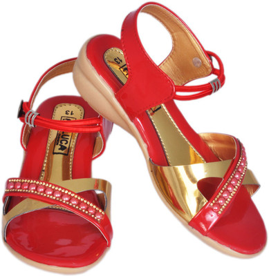 

Luca Fashion Girls Sports Sandals(Red