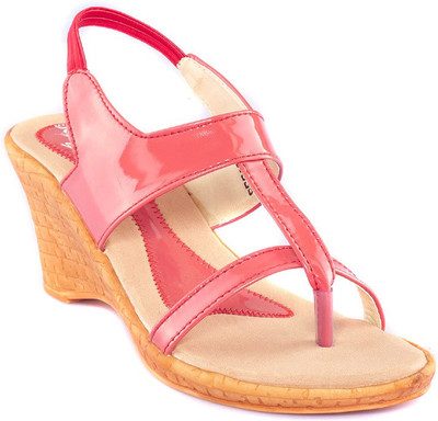 

Dolphin Miles Women Pink Wedges