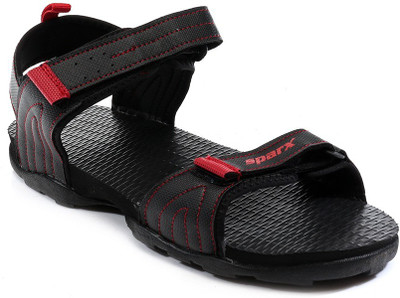 

Sparx Men Black Red Sports Sandals