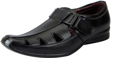 

FAUSTO Men Black Sandals